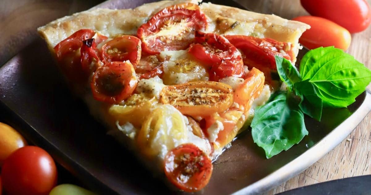 Easy Cherry Tomato Pie Recipe
