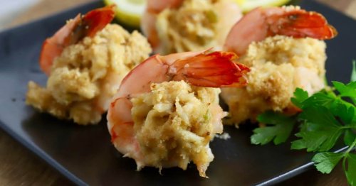 Crab Stuffed Shrimp (Easy & Elegant)