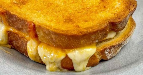 Air Fryer Grilled Cheese Sandwich - Grumpy's Honeybunch