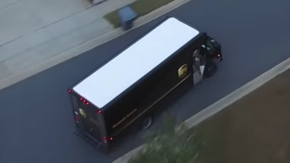The Real Reason UPS Trucks Have White Roofs - Grunge