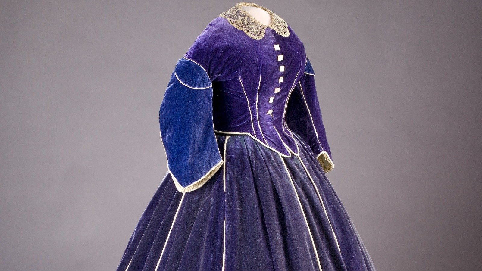 The History Behind Mary Todd Lincoln's Famous Purple Velvet Dress