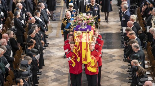 The Surprising Way A Dropped Piece Of Paper At Queen's Elizabeth II's Funeral Went Viral