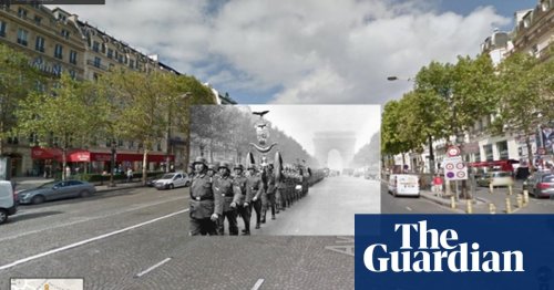 Second world war in Google Street View