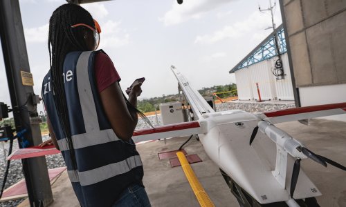 Vaccines by air as drone medicine service takes off in Ghana