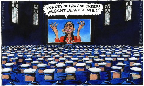 Steve Bell on Suella Braverman’s travails over her speeding fine ...