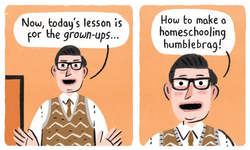 Stephen Collins on home schooling – cartoon | Flipboard