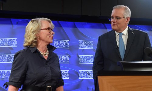 Laura Tingle laments ‘stupid and depressing’ election campaign as Morrison dodges ABC debate