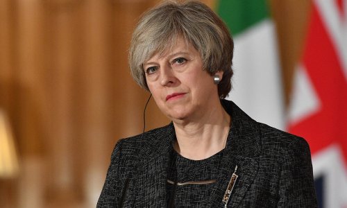 Theresa May faces public backlash over hard Brexit, poll finds