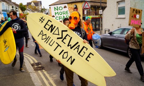 Protesters to take to beaches over sewage discharges into English seas