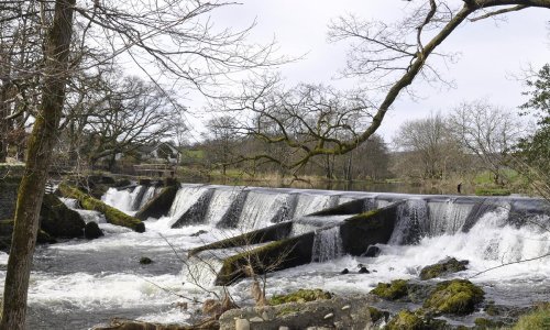 Weir today, gone tomorrow: work starts to free Cumbrian river