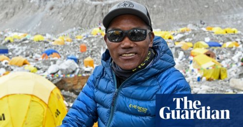 Nepali sherpa scales Mount Everest for record 27th time