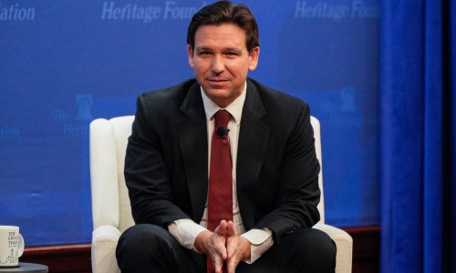 DeSantis plays at being president with his own Israel-Hamas foreign policy