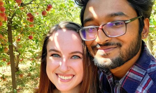 How we met: ‘None of my Indian friends had girlfriends. But I liked her too much to say no’