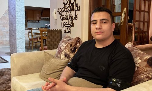 ‘I miss them every day’: the boy who lost his whole family to an Israeli airstrike