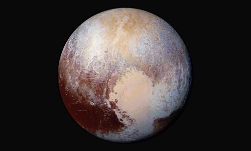 Pluto is stunning in latest color close-up from Nasa