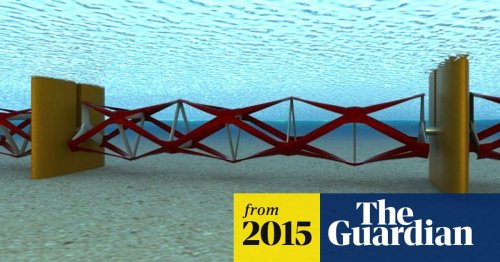 Revolutionary tidal fence is set to trap the sea’s power