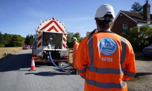 Thames Water reports profits boom despite surge in burst pipes during drought