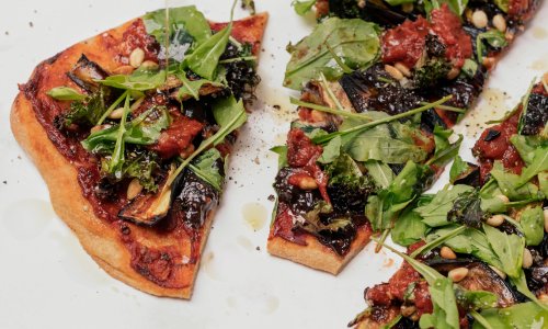 Knead for speed: Margo and Rosa Flanagan’s easy vegetarian flatbread pizza recipes