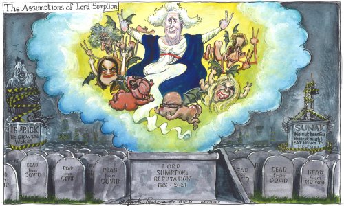 Martin Rowson On Lord Sumptions Life Less Valuable Comments 
