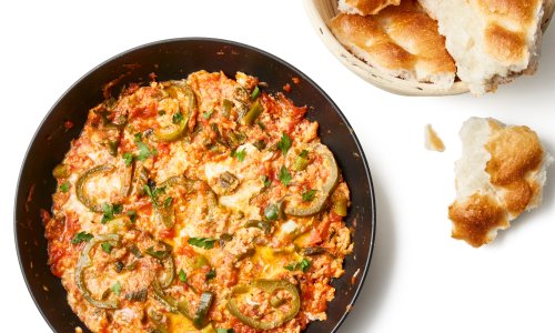 Turkish peppers, tomatoes and eggs: how to cook the perfect menemen – recipe