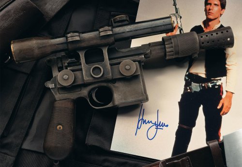 Harrison Ford’s original Han Solo blaster ‘to fetch $500,000 at auction’