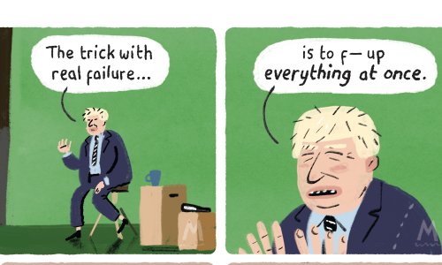Stephen Collins on Boris Johnson's masterclass – cartoon | Flipboard