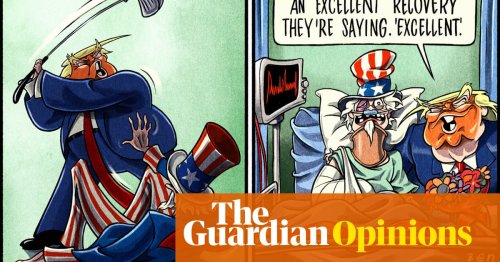 Ben Jennings on Trump’s tariffs pause – cartoon