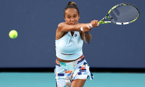 Leylah Fernandez’s struggles on show in Miami but she has grit to rise again