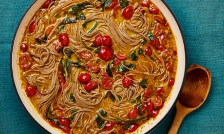 Meera Sodha's vegan recipe for one-pot tomato, lemongrass and coconut soba noodles