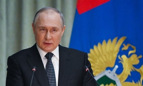Putin claims FSB foiled western plot to kill pro-Kremlin journalist