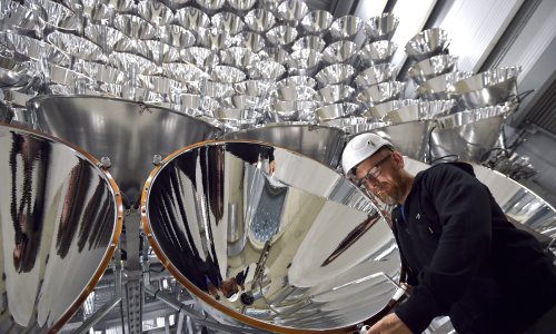 Let there be light: Germans switch on 'largest artificial sun'