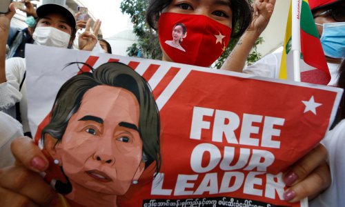 Aung San Suu Kyi faces four charges as Myanmar junta cracks down on dissent