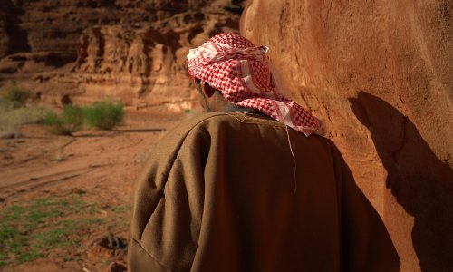 Living Water review – visually magnificent meditation on Jordanian desert