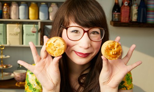 Kim-Joy’s recipe for pig-themed vegetarian mini-pies