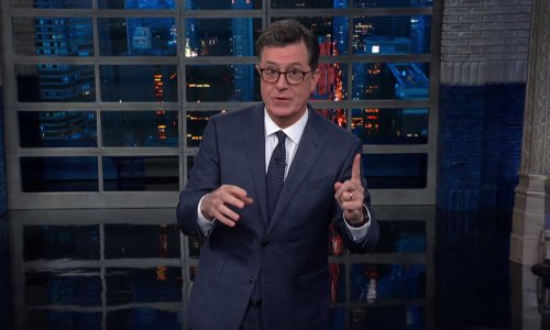 Stephen Colbert on Trump’s cancelled Mexican tariffs: ‘The Lyin’ King’