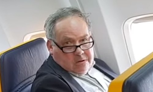 Man in Ryanair racism incident identified, police say