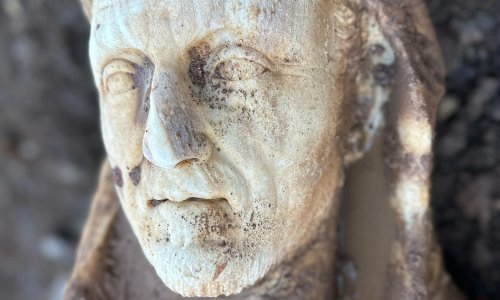 Ancient statue of Hercules emerges from Rome sewer repairs