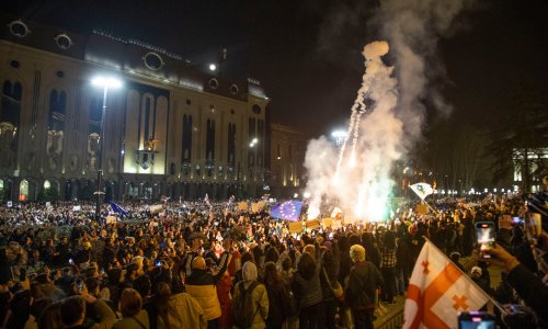 Zelenskiy backs Georgia protesters in fight for ‘democratic success’ amid further clashes