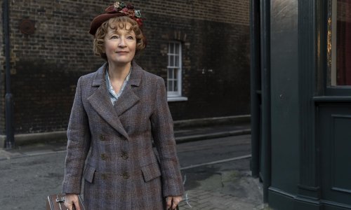 Mrs Harris Goes to Paris review – Lesley Manville is terrific in Mary Poppins-ish fun