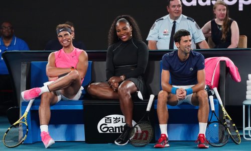 Rafael Nadal pays tribute to Serena Williams on return to court