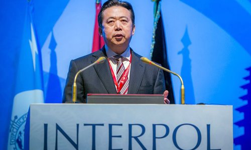 Interpol says no option but to accept China's removal of its chief