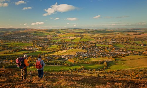 A hike in Scotland’s borders – ‘a world of emerald hills, meandering rivers and tiny villages’
