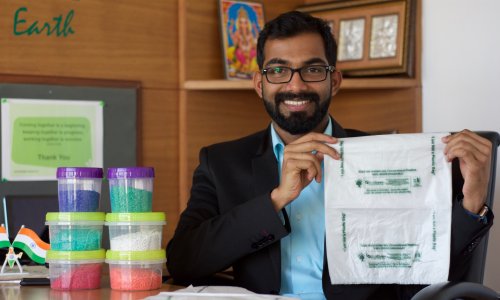Burn it, dissolve it, eat it: is the solution to India's waste problem in the bag?