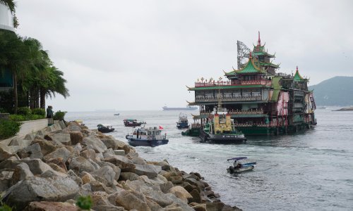 Mystery deepens as owners say Hong Kong floating restaurant has not sunk