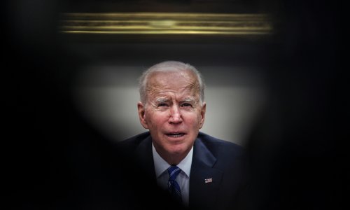 ‘He’s like an upside down iceberg’: historian Jon Meacham on Joe Biden