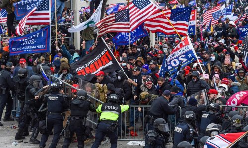 QAnon follower who chased officer on January 6 convicted of felonies