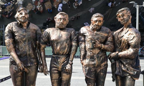 ‘Four lads in jeans’ meme made into statue in Birmingham | Flipboard