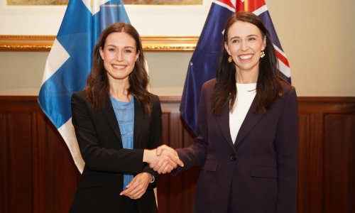 Jacinda Ardern and Sanna Marin dismiss suggestion their age and gender was reason for meeting