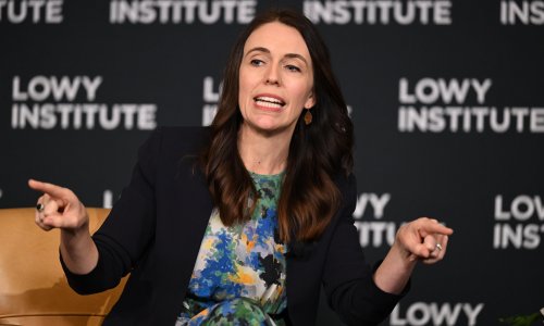 ‘The world is bloody messy’: Jacinda Ardern urges end to ‘black-and-white’ view of global conflict