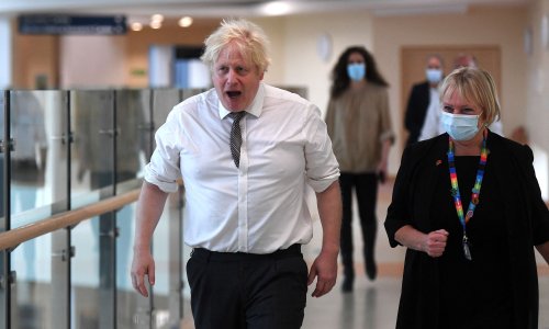 For a prime minister who phoned it in, Boris Johnson is having a lot of trouble handing over one mobile